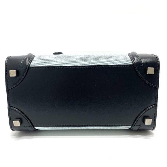 CELINE Black Leather Tote Bag - Picture 5 of 13